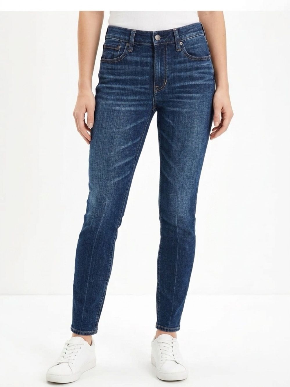 AMERICAN EAGLE | Vintage Hi-Rise Dark Wash Denim Jeans Women’s Size 2
